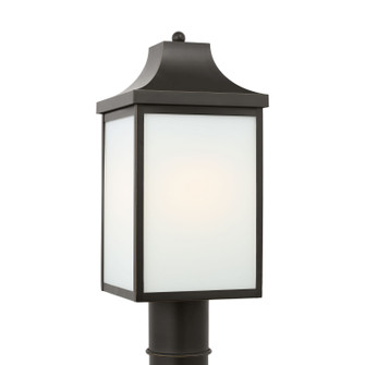Saybrook One Light Post Lantern in Antique Bronze (1|GLO1051EN3/ANBZ)