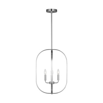 Loretto Four Light Chandelier in Brushed Nickel (1|GLC1304BS)