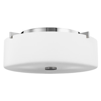 Sunset Drive Two Light Flush Mount in Chrome (1|FM313CH)