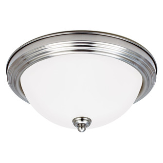 Geary Three Light Flush Mount in Brushed Nickel (1|77065EN3-962)