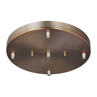 Multi-Port Canopy Five Light Cluster Canopy in Satin Brass (1|7449405-848)