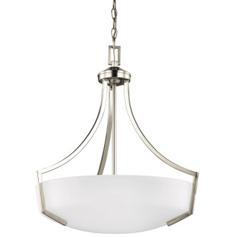 Hanford Three Light Pendant in Brushed Nickel (1|6624503-962)