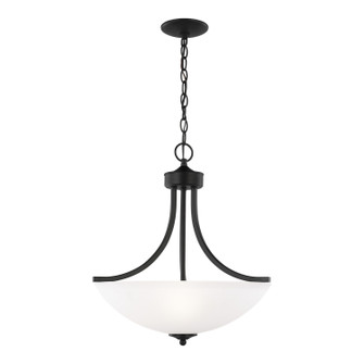 Geary Three Light Pendant in Midnight Black (1|6616503-112)