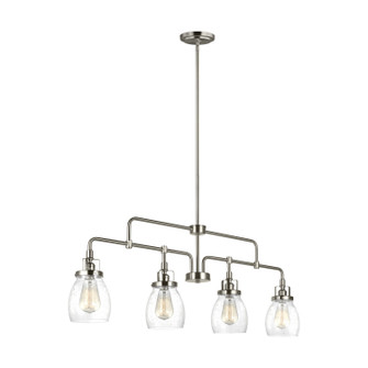 Belton Four Light Island Pendant in Brushed Nickel (1|6614504EN7-962)