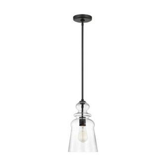 Kea One Light Pendant in Midnight Black (1|6536901-112)