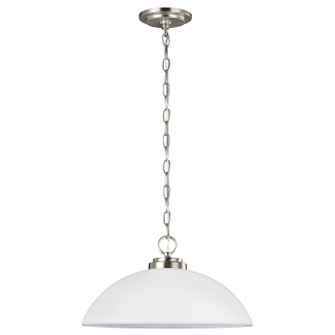 Oslo One Light Pendant in Brushed Nickel (1|65160-962)