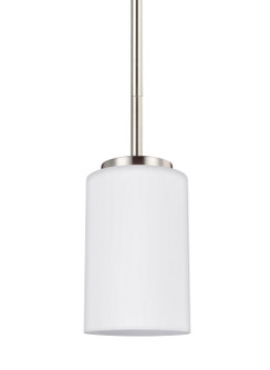 Oslo One Light Mini-Pendant in Brushed Nickel (1|61160-962)