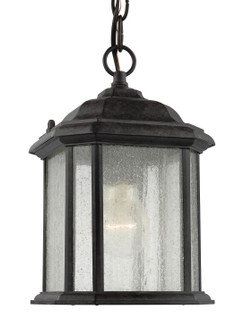 Kent One Light Outdoor Semi-Flush Convertible Pendant in Oxford Bronze (1|60029-746)