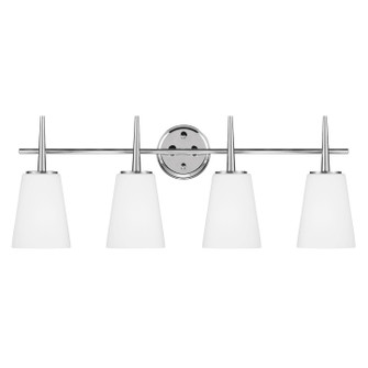 Driscoll Four Light Wall / Bath in Chrome (1|4440404EN3-05)
