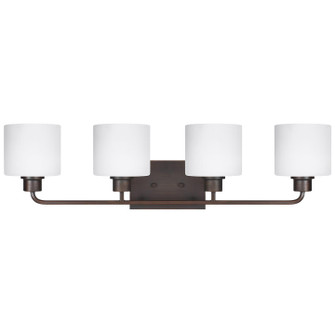 Canfield Four Light Wall / Bath in Bronze (1|4428804-710)