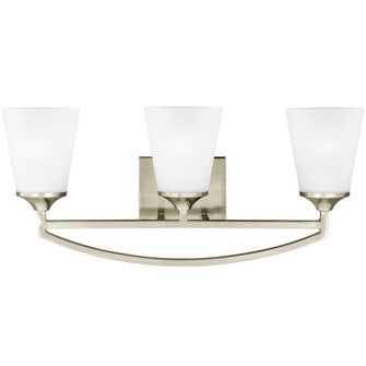 Hanford Three Light Wall / Bath in Brushed Nickel (1|4424503-962)