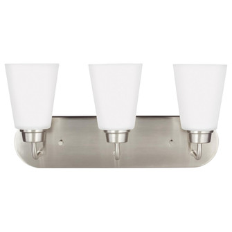 Kerrville Three Light Wall / Bath in Brushed Nickel (1|4415203-962)
