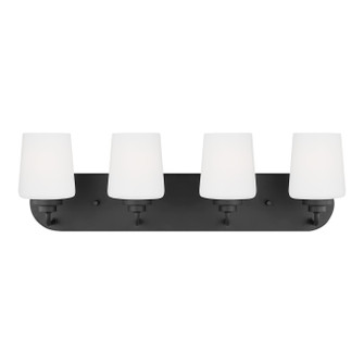 Windom Four Light Wall / Bath in Midnight Black (1|4402804-112)