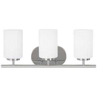Oslo Three Light Wall / Bath in Chrome (1|41162EN3-05)