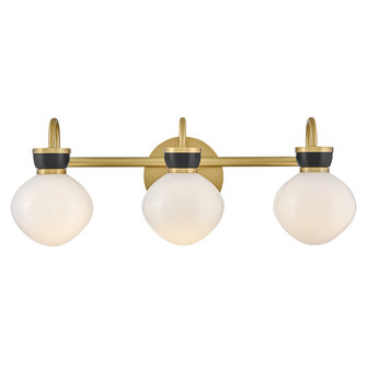 Lucy LED Bath in Lacquered Brass (531|85593LCB-BK)