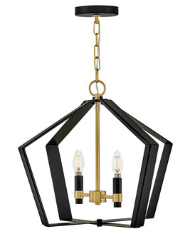 Sammi LED Pendant in Black (531|83647BK-LCB)