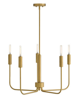 Austen LED Chandelier in Lacquered Brass (531|83634LCB)