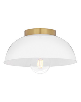 Stu LED Flush Mount in Lacquered Brass (531|83301LCB-CO)