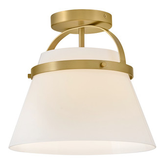 Tori LED Semi-Flush Mount in Lacquered Brass (531|83051LCB)