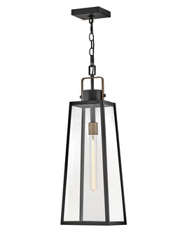Hugh LED Hanging Lantern in Black (531|82002BK)