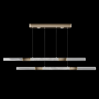 Antonia LED Linear Pendant in Ombre Bronze (48|100150-612)