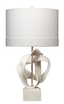 Intertwined Table Lamp in White (580|9INTERTWINWH)