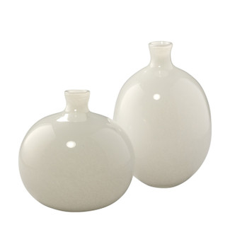 Minx Vases (set of 2) in White (580|7MINX-VAWH)