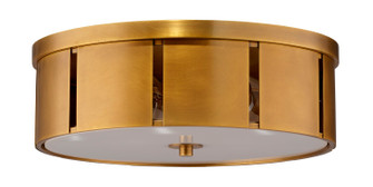 Small Flush Mount in Antique Brass (580|5ORBI-SMAB)