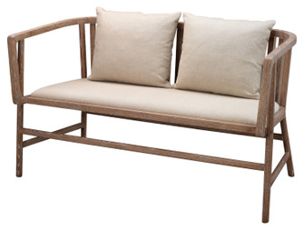 Grayson Settee in Beige (580|20GRAY-SEWNA)