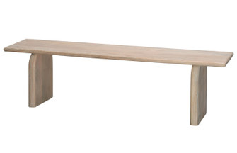 Arc Bench in Light Bleach (580|20ARC-BEBW)