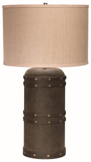 Barrel Table Lamp in Brown (580|1BARR-TLLE)