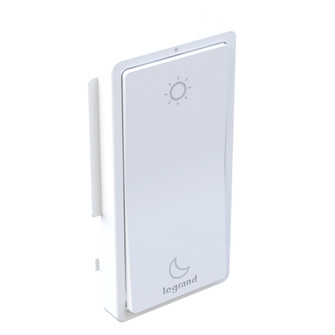 radiant Smart Wake/Sleep Switch with Netatmo, Color Change Kit in White (246|WNRL43CKITWH)