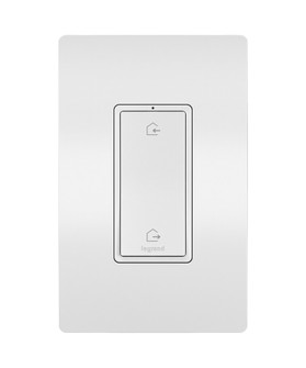 radiant Wired Home/Away Smart Switch, with Netatmo in White (246|WNRL34WH)
