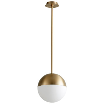 Mondo LED Pendant in Aged Brass (19|3-6903-40)