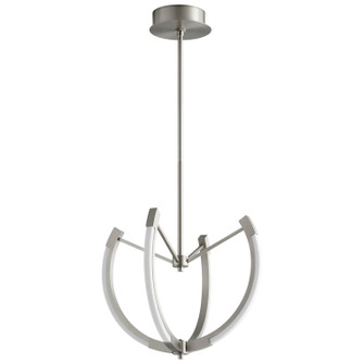 Utopia LED Ceiling Mount in Satin Nickel (19|3-6140-24)