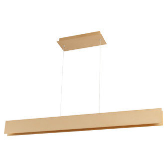 Brio LED Pendant in Powdered Gold (19|3-6018-60)