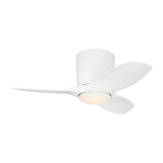 Titus 32 Hugger LED 32''Ceiling Fan in Matte White (1|3TTHR32RZWD)
