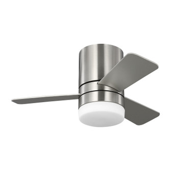 Era 32 Hugger LED 32''Ceiling Fan in Brushed Nickel (1|3ERHR32BSD)