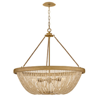 Tula LED Chandelier in Burnished Gold (13|48616BNG)