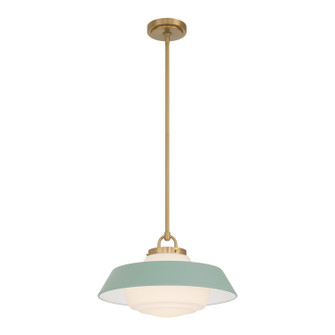 Xander One Light Pendant in Vibrant Gold (60|XAN-8006-VG-GR)