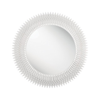 Broche Mirror in Matte White (60|BRH-M546-MT)