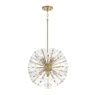Emelie Eight Light Pendant in Matte Brass (65|357881MA)