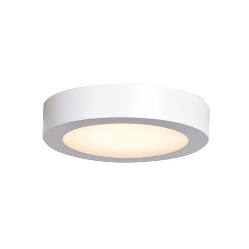 Strike 2.0 LED Flush Mount in White (18|20800LEDD-WH/ACR)