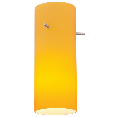 Cylinder Pendant Glass Shade in Amber (18|23130-AMB) Cylinder Pendant Glass Shade in Amber (18|23130-AMB)