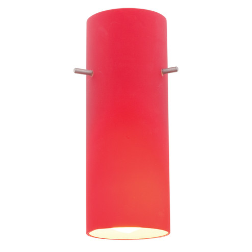 Cylinder Pendant Glass Shade in Red (18|23130-RED)