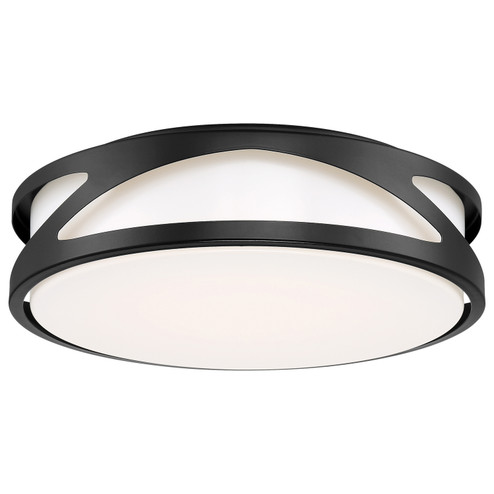 Lucia LED Flush Mount in Black (18|49990LEDD-BL/ACR)