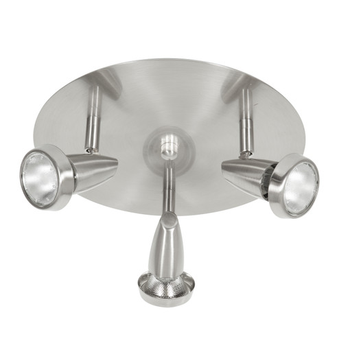 Mirage LED Cluster Spot in Brushed Steel (18|52221LEDDLP-BS)