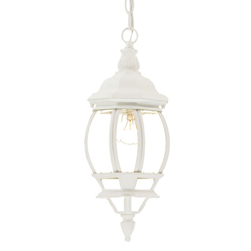 Chateau One Light Hanging Lantern in Textured White (106|5056TW)