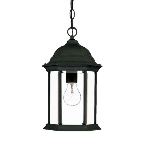 Madison One Light Hanging Lantern in Matte Black (106|5186BK)