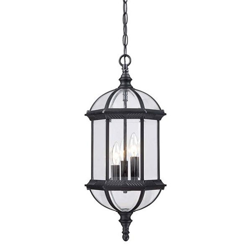 Dover Three Light Hanging Lantern in Matte Black (106|5274BK)